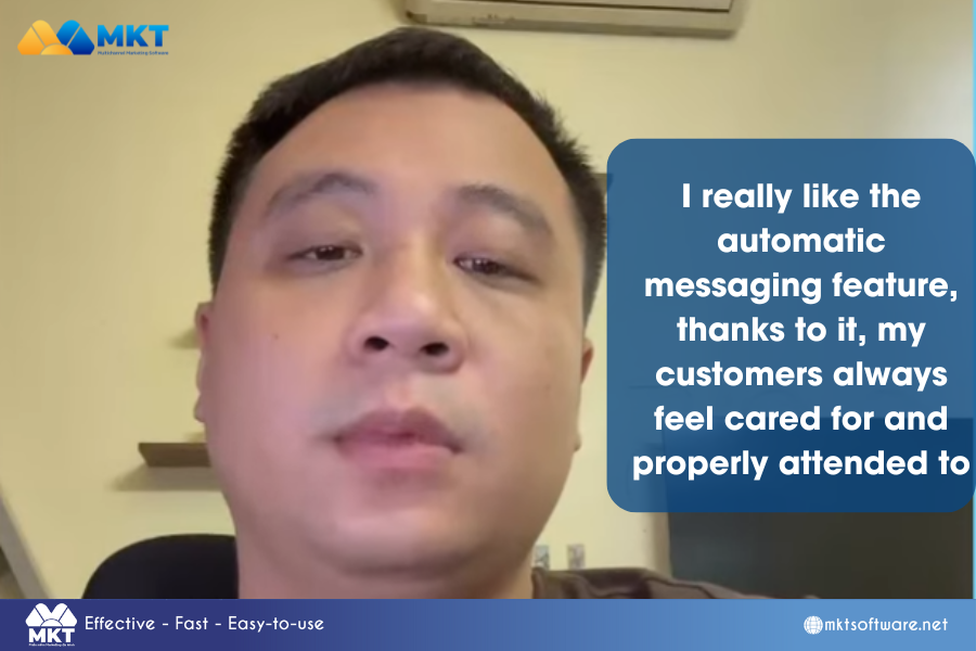 Mr. Ling's sharing about MKT Software Boost Juice Sales Dramatically with Zalo Marketing
