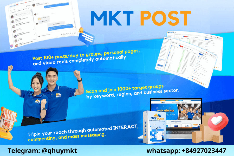MKT POST Automation Facebook Software